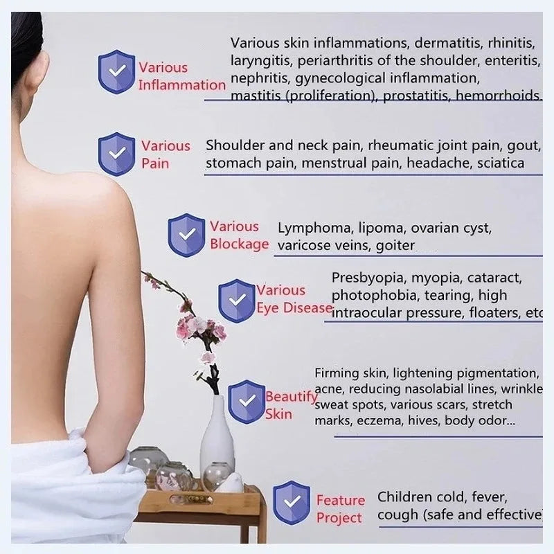 Cell Light Magnetic Healthy Device Terahertz Wave Body Care Pain Relief Magnetic Healthy Electric Heating Therapy Physiotherapy