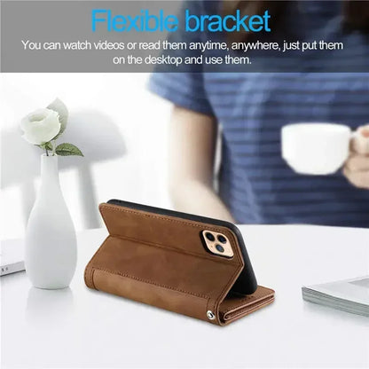 Zipper Wallet Leather Case For Xiaomi 14 13 12T 12S 11T Pro 12 Lite Case For Xiaomi 13T Pro Mi 11 Ultra 12X 10 T Pro Flip Cover