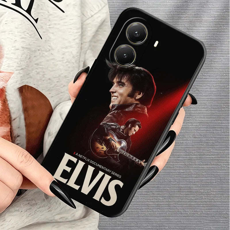 Soft Phone Case For Xiaomi Poco M7 M8 X7 X8 Pro Max X5 X3 Singer E-Elvis P-Presley X6 M6 M5S F8 F7 Redmi 15 15C 14C 13C 15T 17T