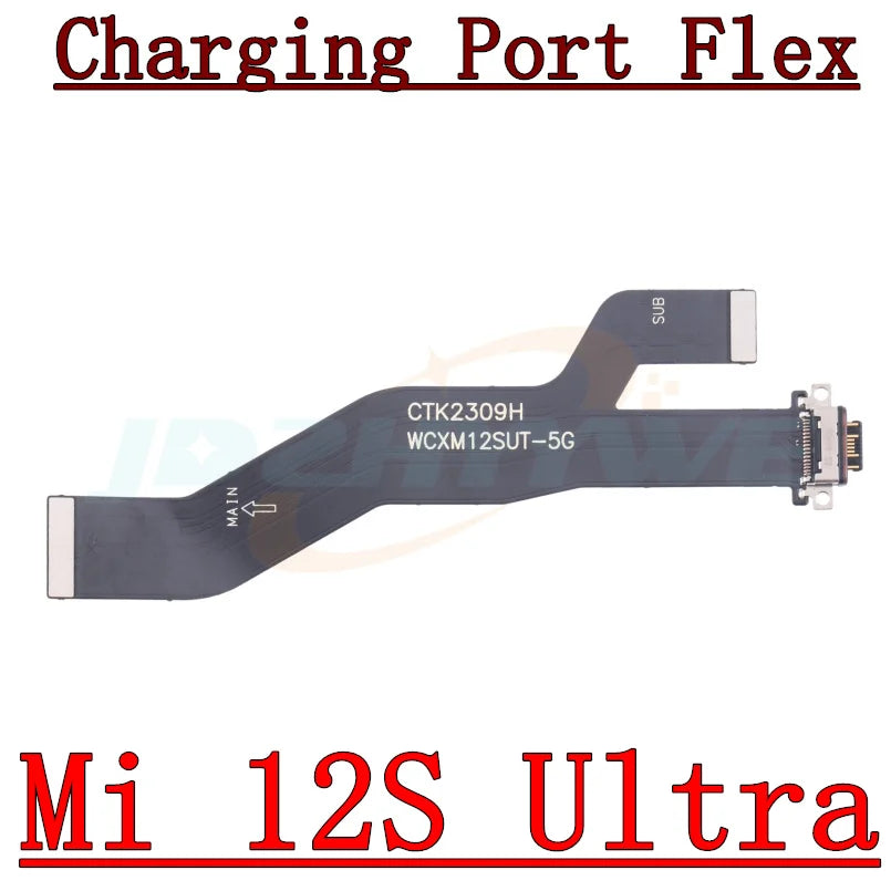 USB Fast Charging Charger Board For Xiaomi Mi 10T 11T 11 Pro Ultra 12 12T 13 Pro Ultra 13T 14 Pro Main Motherboard Flex Cable