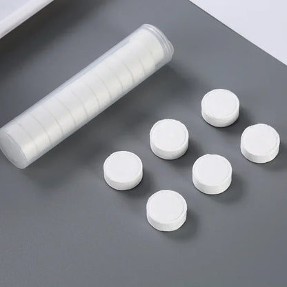 1/2 Roll Expandable Compressed Towels, Non-Woven Portable Tissues for Travel, Camping & Outdoor Use