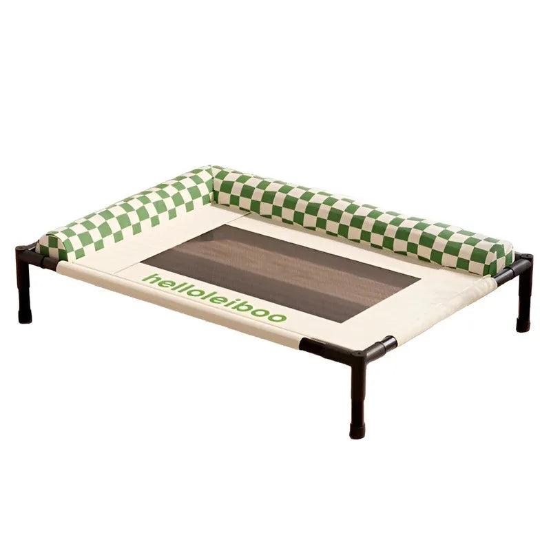 Pet Off The Ground Mesh Bed Breathable Mesh Pet Bed Four Seasons Universal Dog Bed Detachable Washable Moisture-Proof Dog Kennel