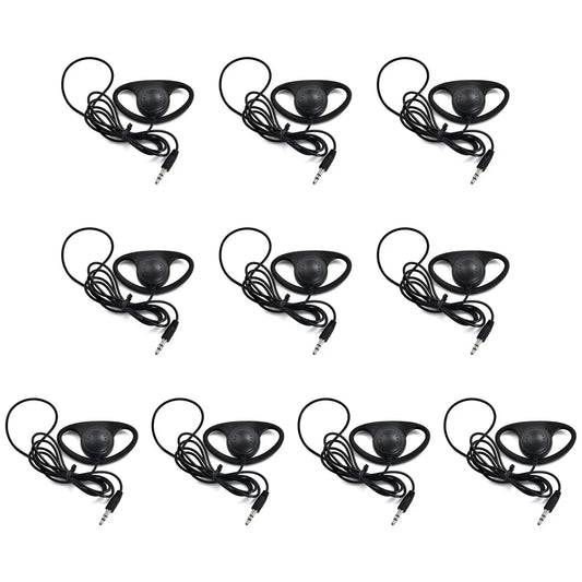 Earpiece Headset Earphone Headphone 10pcs 3.5mm Listen Only for Left or Right Ear