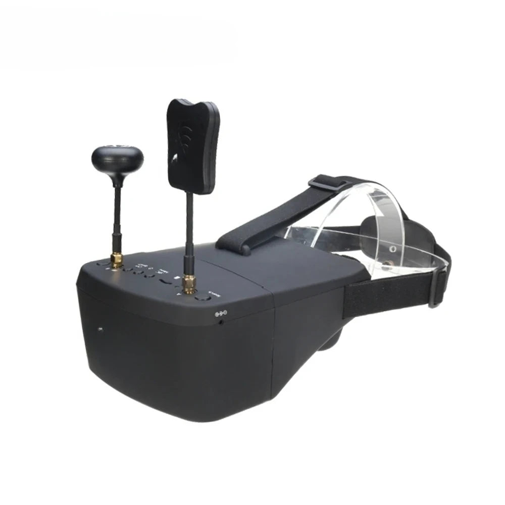 EV800D 5.8G 40CH 5 Inch 800*480 Video Headset HD DVR Diversity FPV Goggles With Battery For RC Model