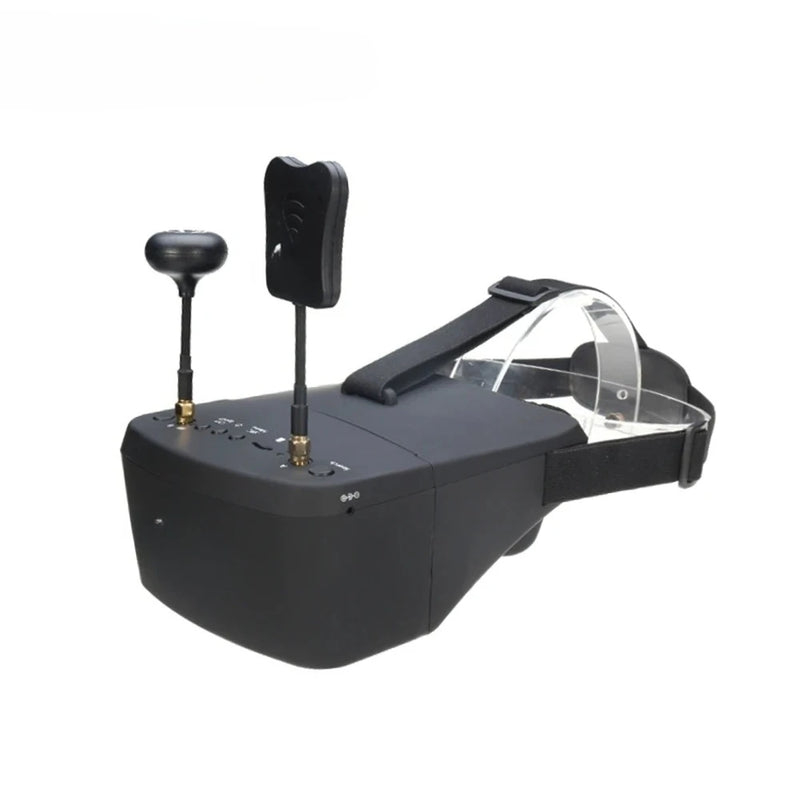 EV800D 5.8G 40CH 5 Inch 800*480 Video Headset HD DVR Diversity FPV Goggles With Battery For RC Model
