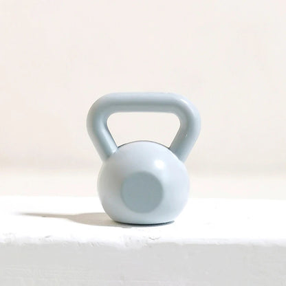 1Pcs Dollhouse Miniature Barbell Dumbbells Miniature Toy Model Fitness Mini Dumbbells Weights Lifting Equipment Accessories
