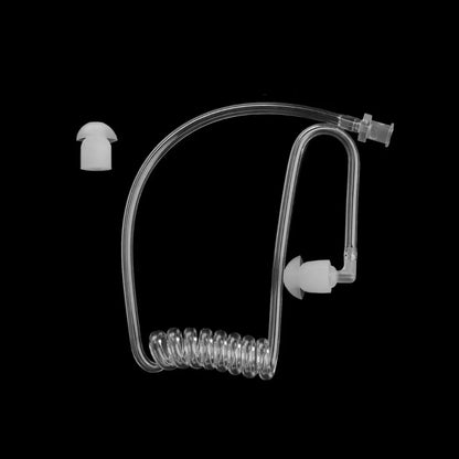 Earphone Transparent Coil Acoustic Air Tube Earplug for Two-Way Radio Walkie Talkie Earpiece Headset Accessories