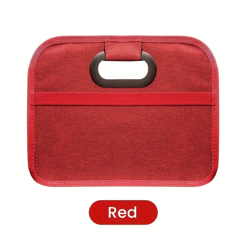 Car Trunk Organizer, Collapsible Compartment Car Organizer, Space-Saving, Foldable Waterproof for All Cars, SUVs, Mini-Vans