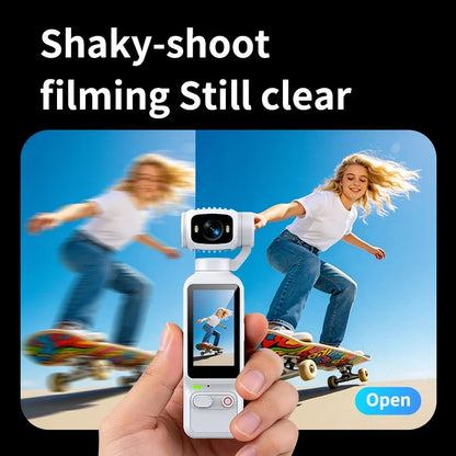 Lenovo HD 4K Action Camera 180° Rotatable For Vlog YouTube Tiktok Girls Record Life Video Recording Entry Portable Action Cam