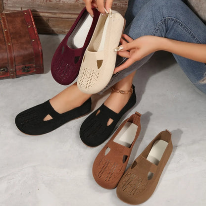 Women Flats 2024 New Spring Autumn Loafers Flats Round Toe Shallow Comfortable Lolita Women Shoes Sneakers Zapatos De Mujer