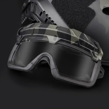 Sports Sunglasses for Men Women 2 Modes Airsoft Goggles Riding Eye Protection for Hiking Paintball Hunting Gear