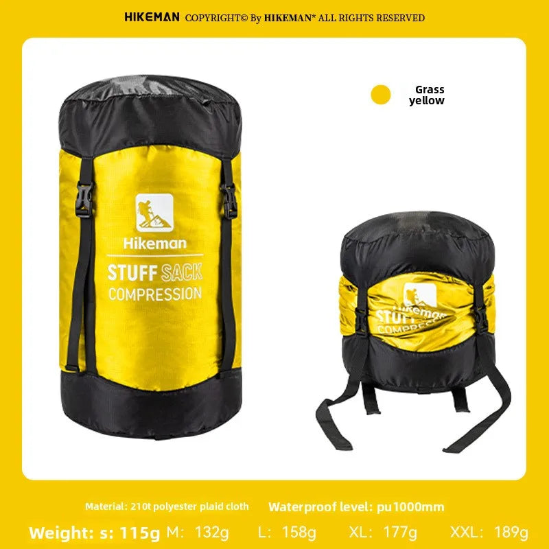 Outdoor Sleeping Bag Compression Bag - Camping Travel Storage Organizer for Clothes & Gear, Large Capacity Portable Packing Bag