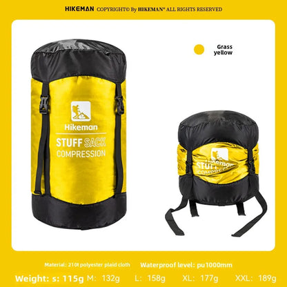 Outdoor Sleeping Bag Compression Bag - Camping Travel Storage Organizer for Clothes & Gear, Large Capacity Portable Packing Bag
