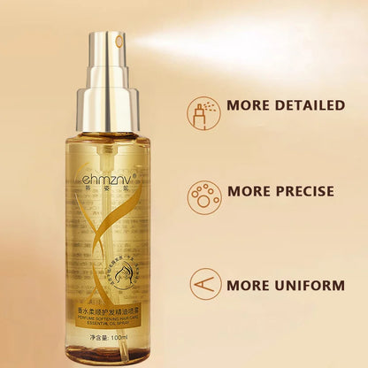 100ml perfume hair care essential oil spray brightening hair care essential oil, long-term moisturizing: make hair soft，