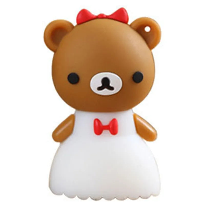 usb flash drive 128GB U disk cartoon cute 4GB 8GB 16GB animal black Cat pendrive 32GB 64GB memory stick creative gift