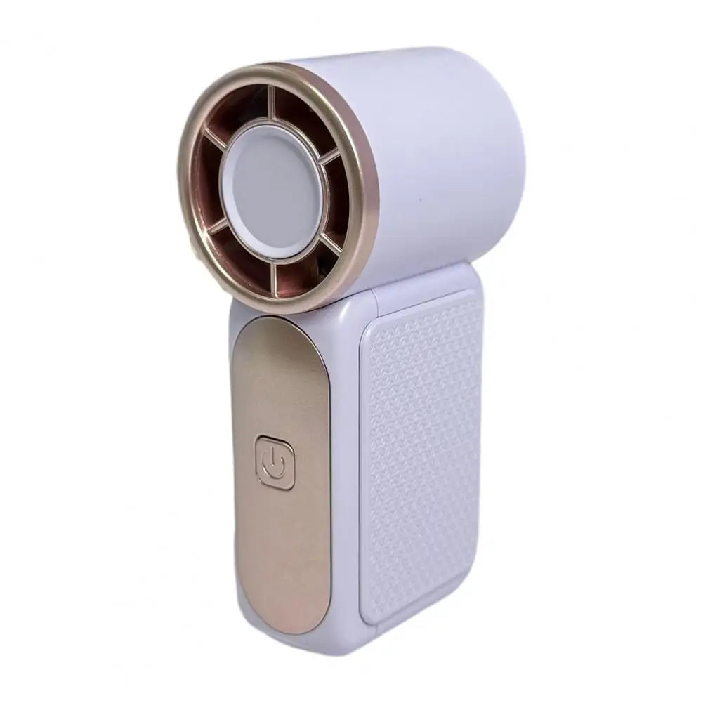 Handheld Fan Portable Mini Fan with Long-Lasting Battery USB Rechargeable Personal Fan for Outdoor Travel Powerful Airflow