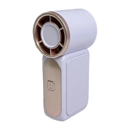 Handheld Fan Portable Mini Fan with Long-Lasting Battery USB Rechargeable Personal Fan for Outdoor Travel Powerful Airflow