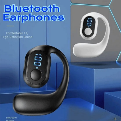 Ear Hook Wireless Earphones Bluetooth 5.3 Mini Handsfree Waterproof Sport Music Headset Single Earbuds OWS Headphone HiFi Music