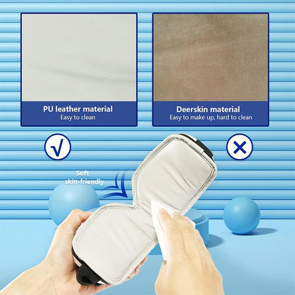 Massage Machine Low Frequency Vibration Eye Massager Small for Women Heated Eye Shade Relaxation Treatment Vibrator Masajeador