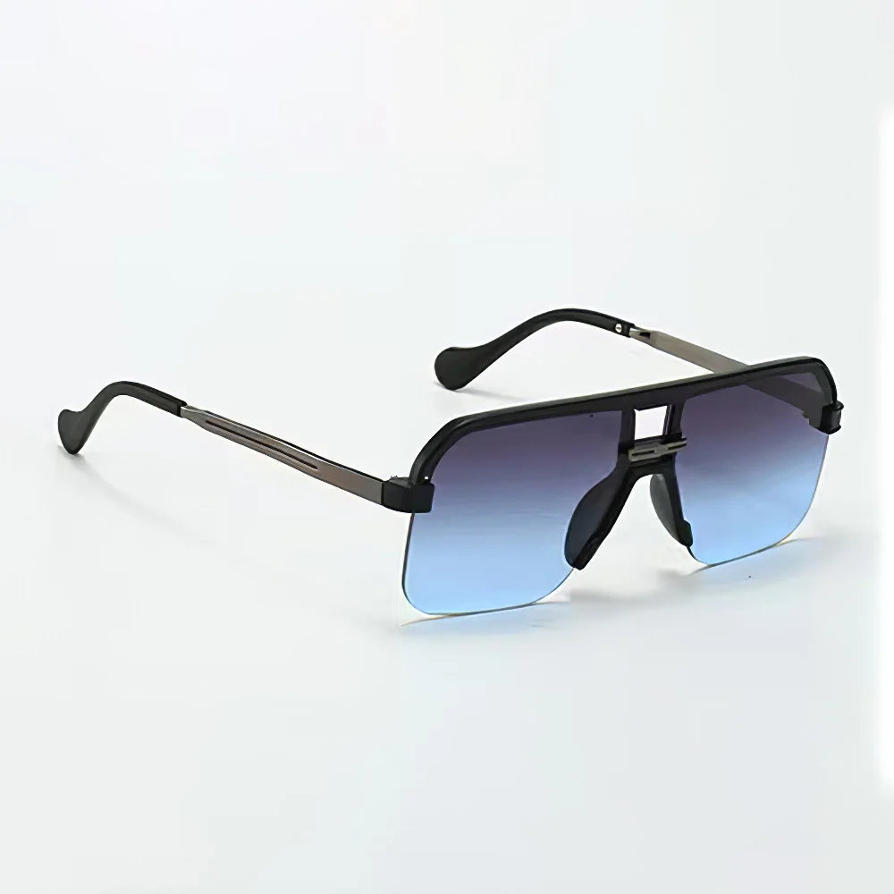 2025 New in Sunglasses for Women  Modern Fashion Transparent Frame Gradient Yellow Pink Lens Square Glasses Gift for Friend