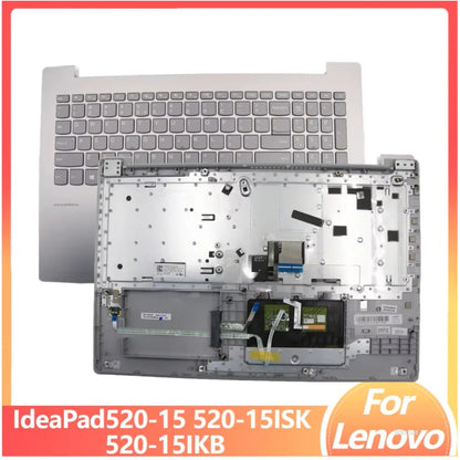 M New Original for Lenovo IdeaPad 520-15 520-15ISK 520-15IKB Laptop Palmrest Upper Case with US Backlit Keyboard