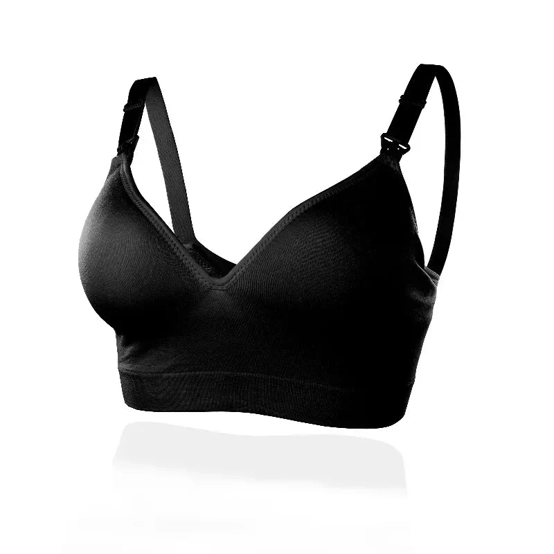 Maternity Bras Wirefree Nursing Bra Pregnancy Clothes Prevent Sagging Breastfeeding Women's Breathable Bra
