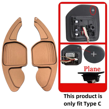Paddle Shifter for Seat Alhambra Ateca Leon4 5F FR Cupra Car Steering Wheel Paddles Extend DSG Stickers for Seat Leon 2021 Mk4