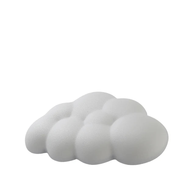 Mouse Pad with Wrist Rest Cloud Wrist Rest for Computer Keyboard Arm Wrist Rest with Non-Slip Base Extended Wrist Rest Ergonomic