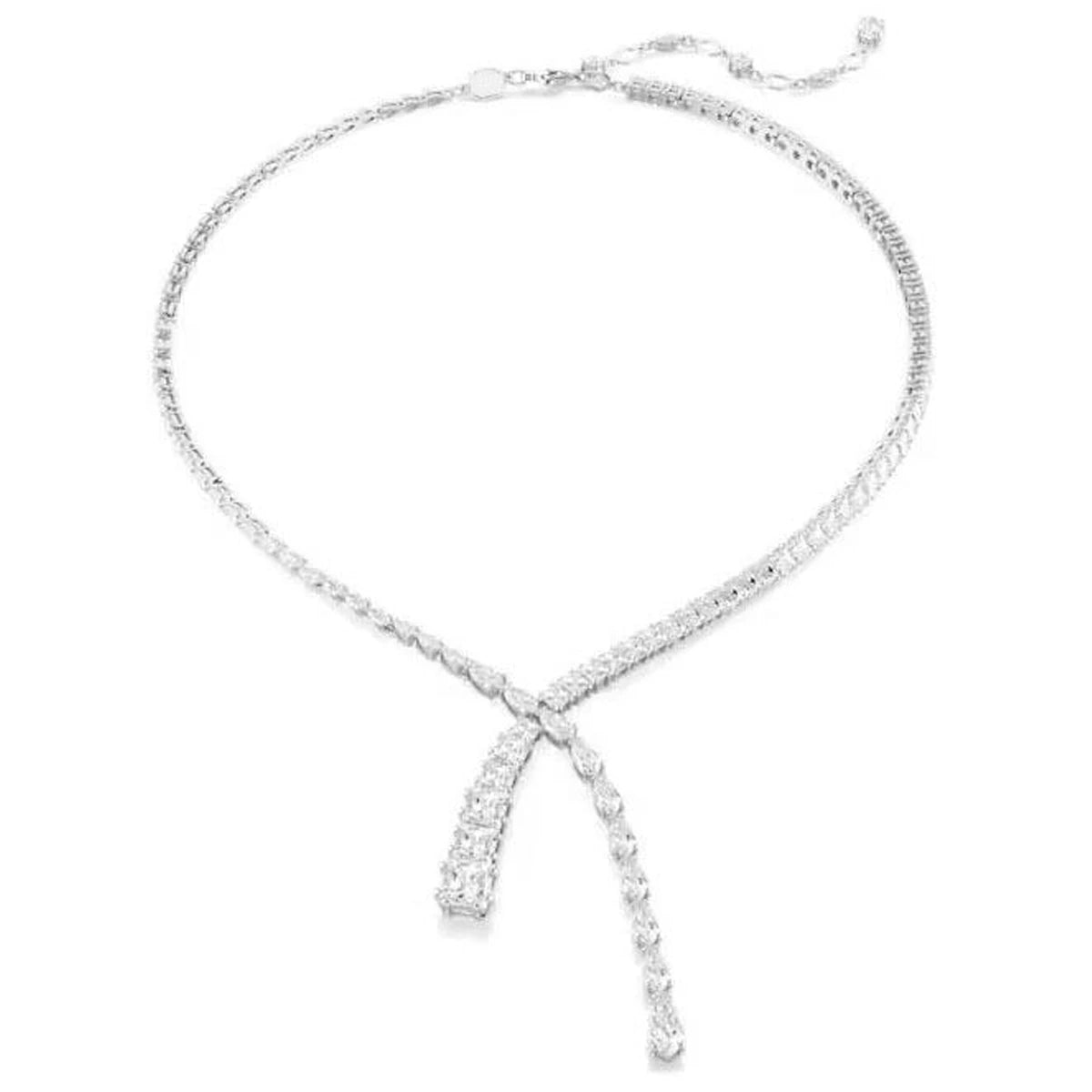 2025 New Trend Fine Wedding Jewelry Set Charming Luxury White Water Drop Crystal Fashion Women's Necklace Bracelet Earrings Ring