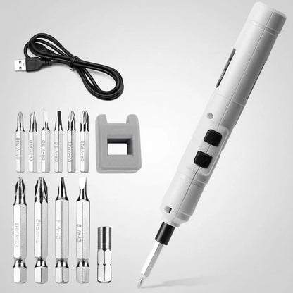 Cordless Mini Electric Screwdriver USB Rechargeable Drill Flexible Shaft Set Lightweight Durable Tool Kit Power Tools