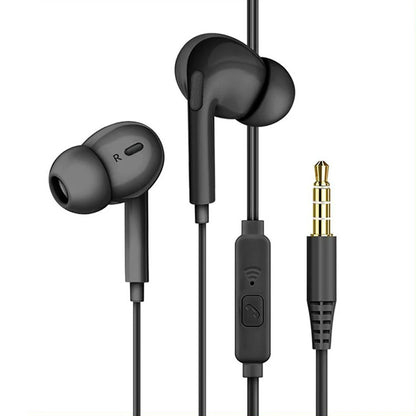 3.5mm Wired Earphone In-Ear Noise Canceling Headphone Wire-Controlled Earphones With Wire Headset For iPhone 5 6 Android Earbuds