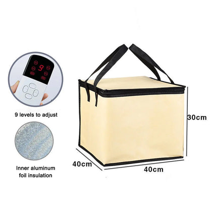 Bread Dough Fermentation Box Yogurt Maker Temperature Adjustable Rice Wine Natto Fermenting Pad Raising Proofer Meals Heater 50L