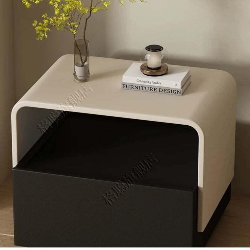 Display Vintage Night Stand Aesthetic Luxury Modern Nordic Nightstand Storage Italian Table De Nuit Bedroom Furniture