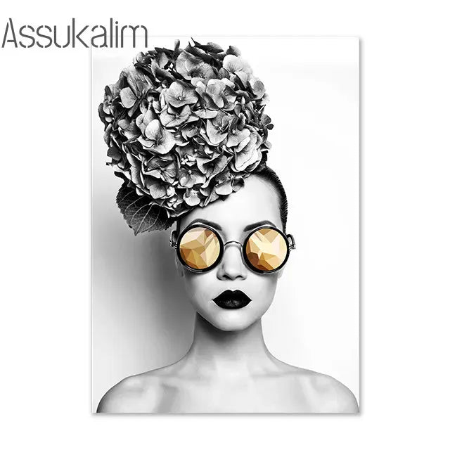 Fashion Wall Paintings Flowers Print Pictures Perfume Canvas Poster Lips Love Art Prints Nordic Wall Posters Living Room Decor