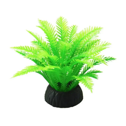 Vibrant Artificial Seaweed Aquarium Plants - Diverse & Lifelike Fish Tank Landscaping Decor