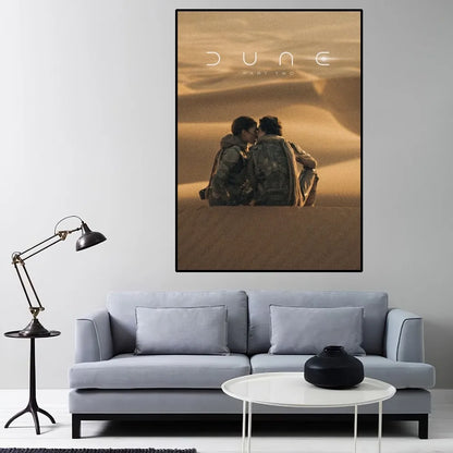 Dune Part Two Poster Home Room Decor Livingroom Bedroom Aesthetic Art Wall Painting Stickers