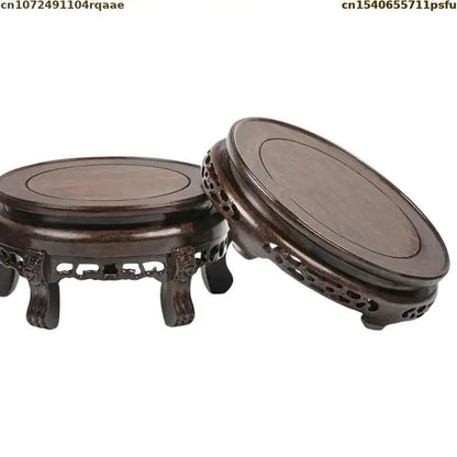 High Quality Miniature Wooden Coffee Table Tea Sets Coffee Desktop Table Candy Table Furniture Vase Flower Pot Sorting Table