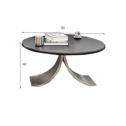 Classical Solid Wood Round Coffee Table Vintage Simple Living Room Low Coffee Tables Creative Luxury Sofa Beside Home Furniture