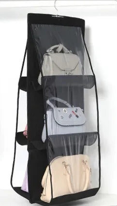 Handbag Hanging Organizer Hanging Purse Organizer for Closet Organizers Bag Storage Hanger Oxford Cloth Closet Bag Organizer