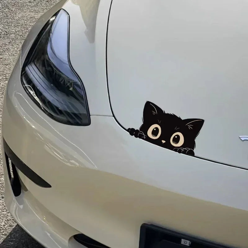 Motorcycle Decorative Sticker Search Chat Sticker, Car Bumper Stickers, Interesting Waterproof Vinyl Stickers, Cute Car Exterior