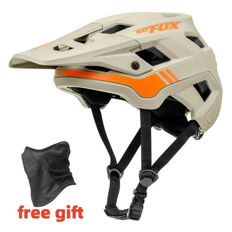 BATFOX bicycle helmet mtb casco fox mountain cycling helmet men Ultralight integral road bike bat fox helmets casco bicicleta