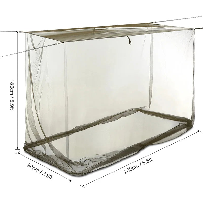Camping Tent Net Outdoor Net For Camping Hiking Backpacking nti-UV Sunshade Mesh Transparent Cloth Mesh Tent