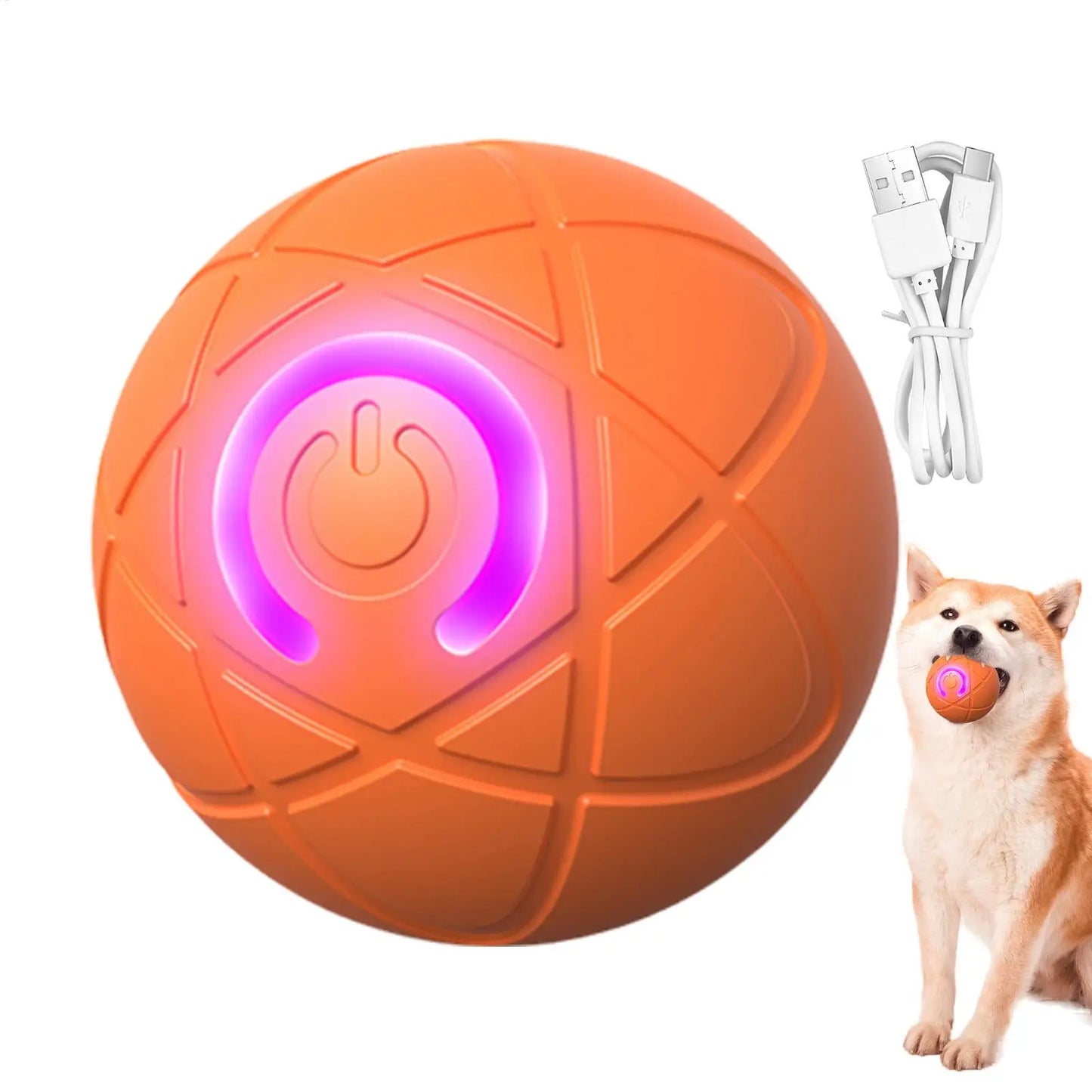 Pet Toy Ball Electric Interactive Game Gravity Sensor Smart Jumping Rolling Ball Automatic Moving Puppy Cat Entertainment Toys