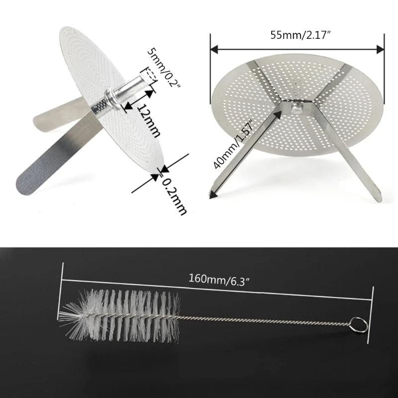 3D-Printer Resin Filter Funnel 304 Stainless-Steel Removable Double Strainer UV Resin Filter Cup For SLA/DLP/LCD