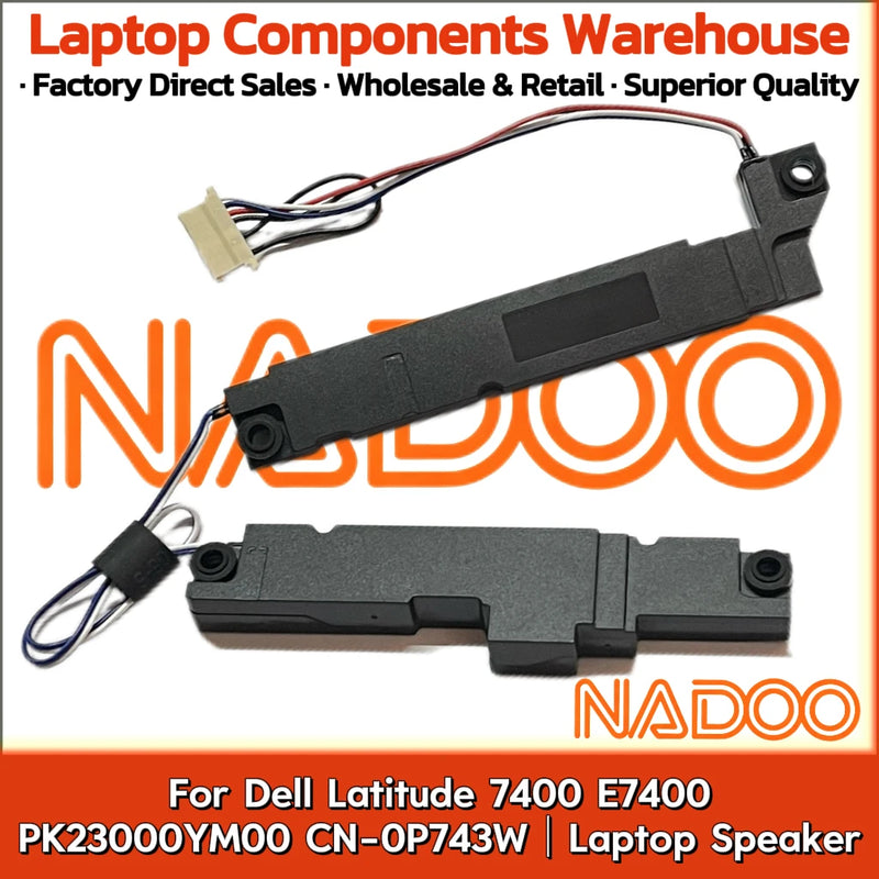 New Original Laptop Notebook Audio Speaker For Dell Latitude 7400 E7400 PK23000YM00 CN-0P743W built-in speaker horn audio