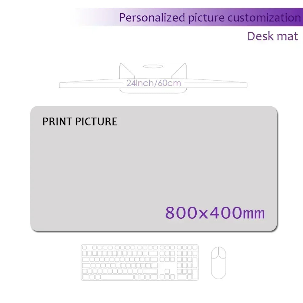 Custom Desk Mat, Mouse Pad 60x35cm, Personalized Gift, Large Mouse Pad,Custom Gift, Personalized Mouse Pad, Personalized Deskmat