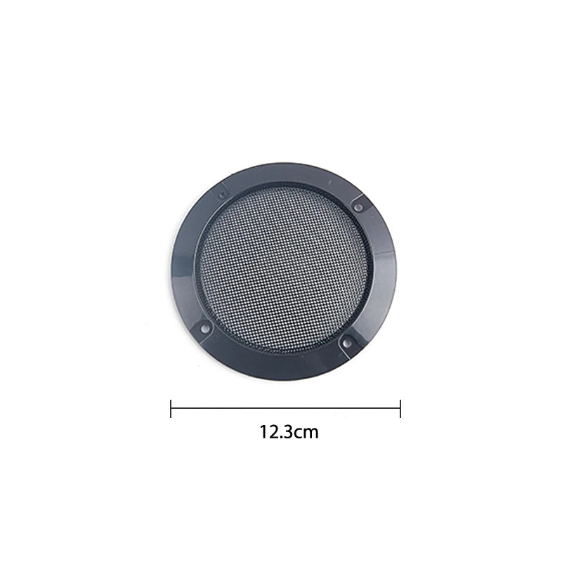 High-grade Car Home Mesh Enclosure Speaker 2 3 4 5 6 8 10 Inch Net Cover Speakers Plastic Frame Metal Iron Wire Grilles