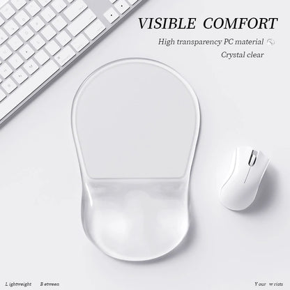 Relieve Wrist Pain Gel Mouse pad，Ergonomic Mouse Pad Wrist Support, Comfortable Mouse Pad Wrist Rest, office， Laptop, computer,