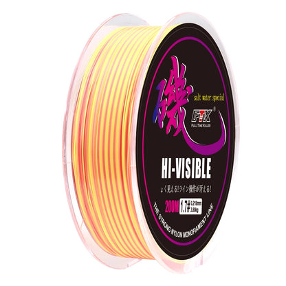 FTK 200M Rock Fishing Line Semi Floating Boat For Sea Saltwater Fishing Super Wear-resistant And Strong Fishing Equipment
