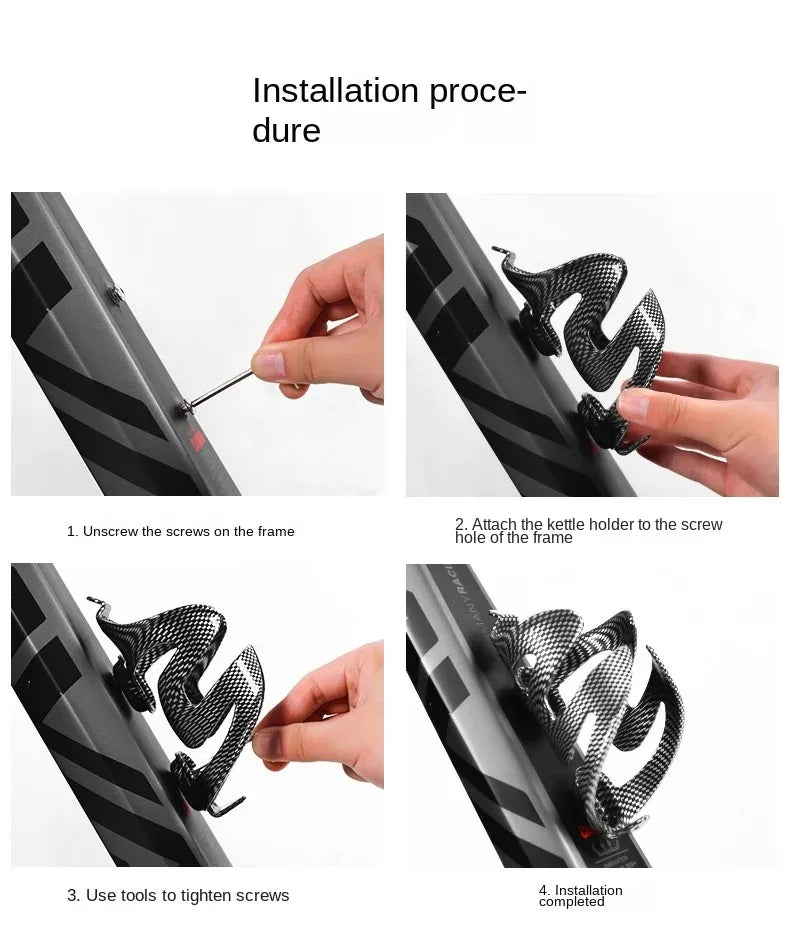 Bicycle Water Bottle Holder Adaptor 5 Colors Silicone Bottle Cage Strap Seatpost Fork Frame Multi Location Mounting Bike Parts